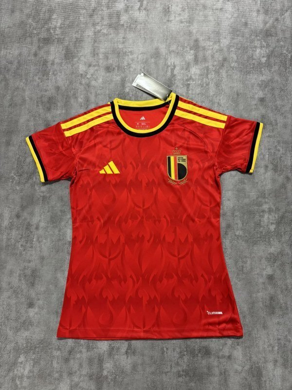 AAA Quality Belgium Woman 2026 World Cup Home Soccer Jersey